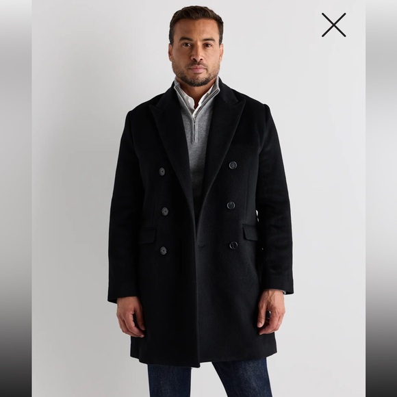 Quince Luxe Camel Hair Double-Breasted Overcoat NWOT Various